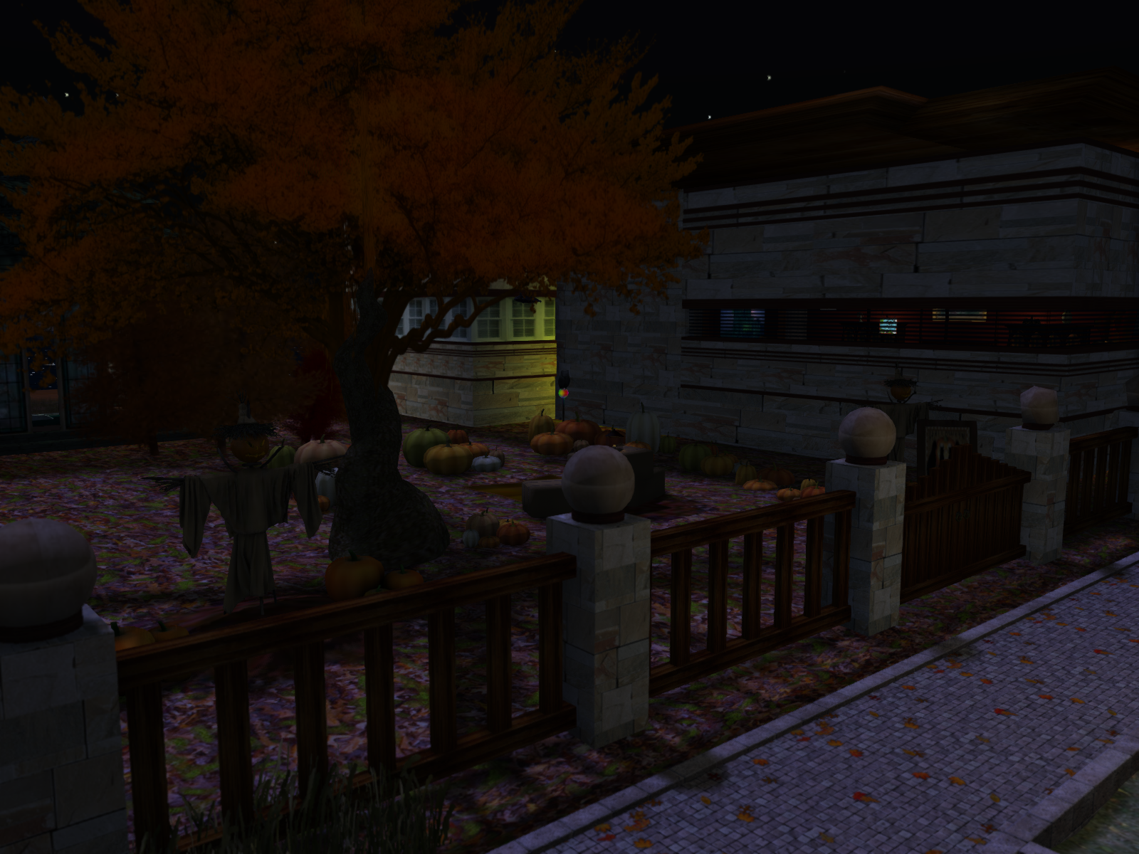 The Sands' Side Yard